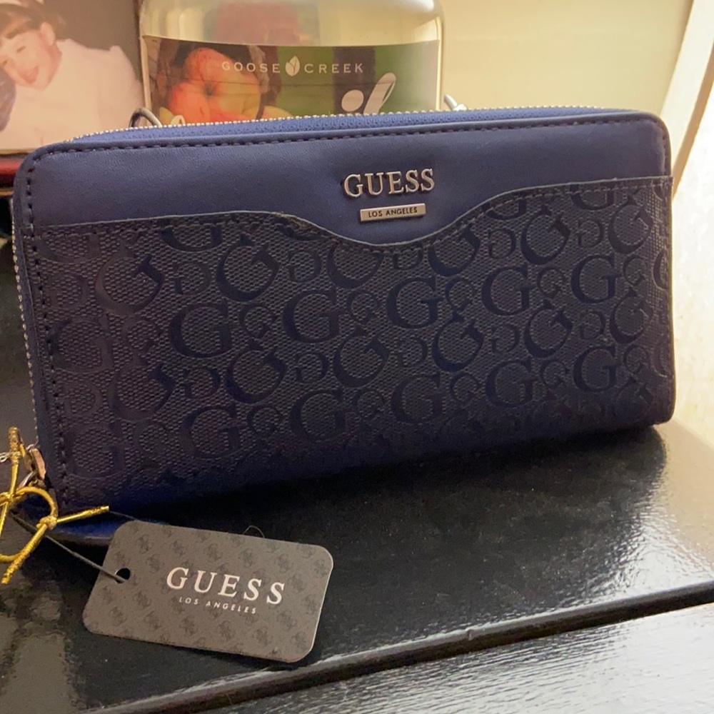 Guess wallet Navy Blue